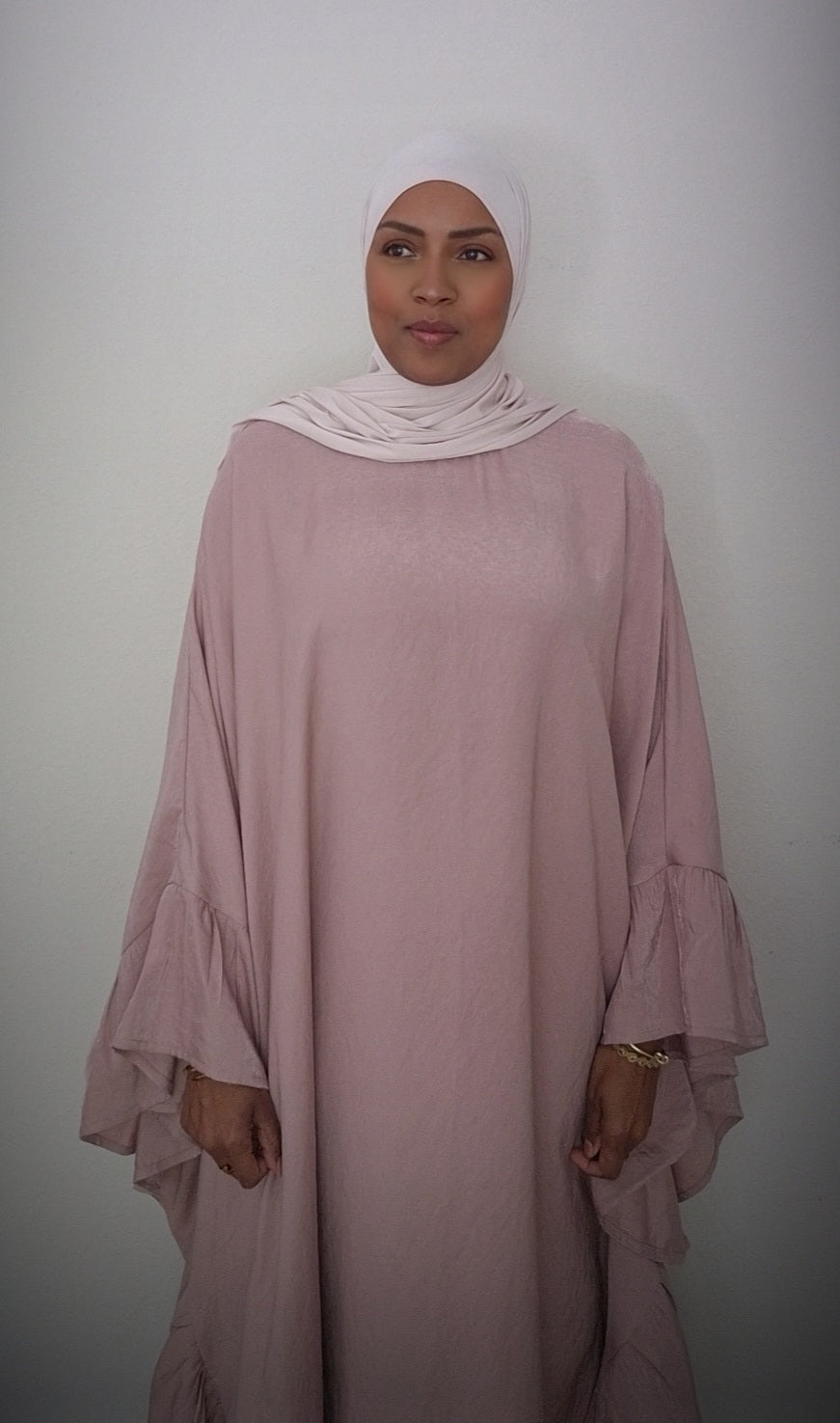 The Pink Butterfly Abaya