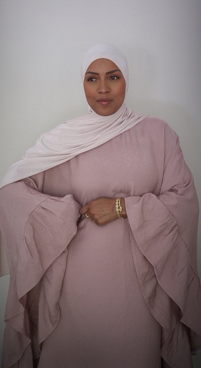 The Pink Butterfly Abaya