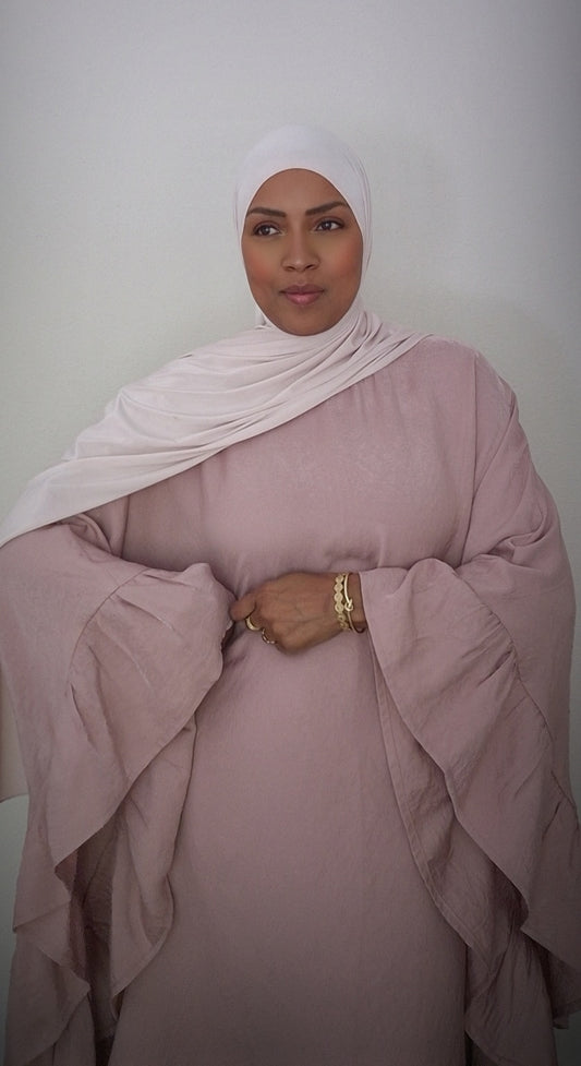 The Pink Butterfly Abaya